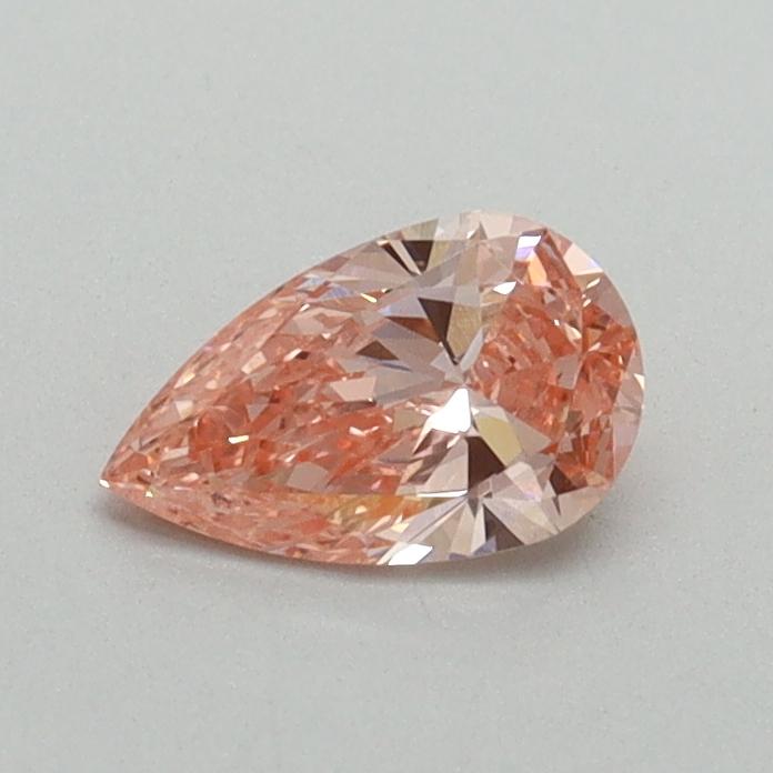 0.40 Ct. Fancy Vivid Pink Pear Lab Grown Diamond