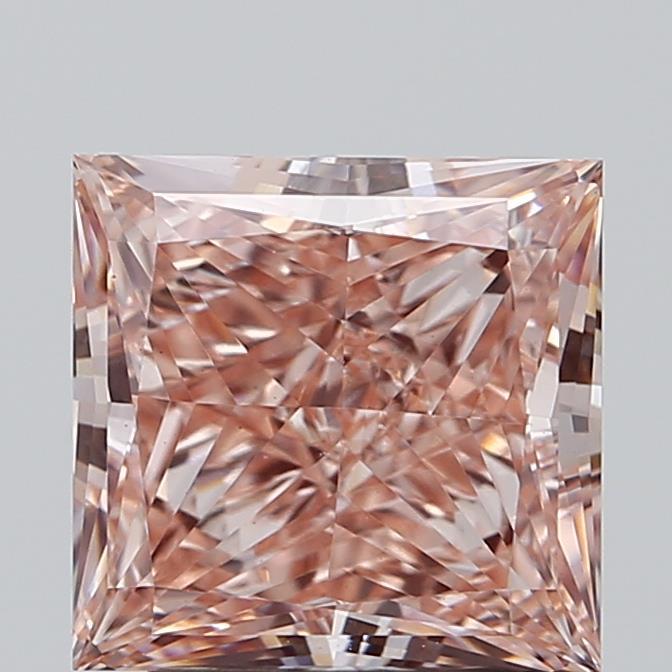 2.41 Ct. Fancy Intense Pink Princess Lab Grown Diamond