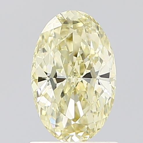 1.09 Ct. Fancy Yellow Oval Lab Grown Diamond
