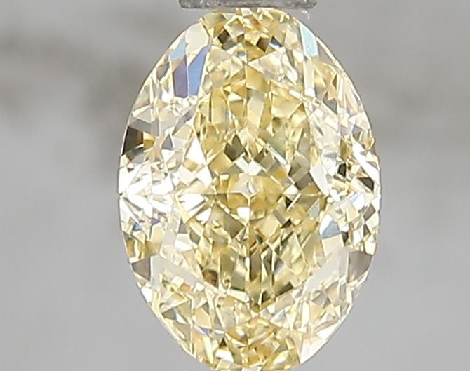 1.01 Ct. Fancy Intense Yellow Oval Lab Grown Diamond