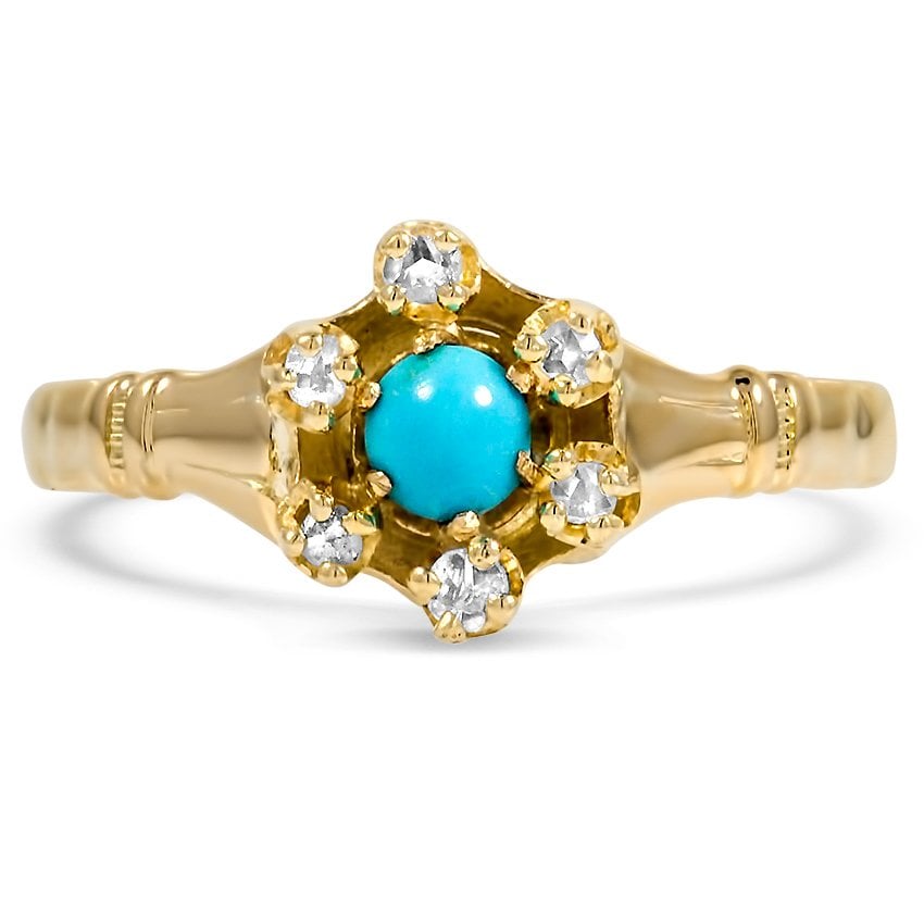 Victorian Turquoise Vintage Ring