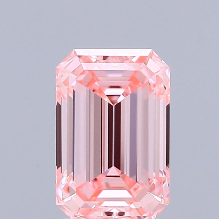 1.06 Ct. Fancy Intense Pink Emerald Lab Grown Diamond