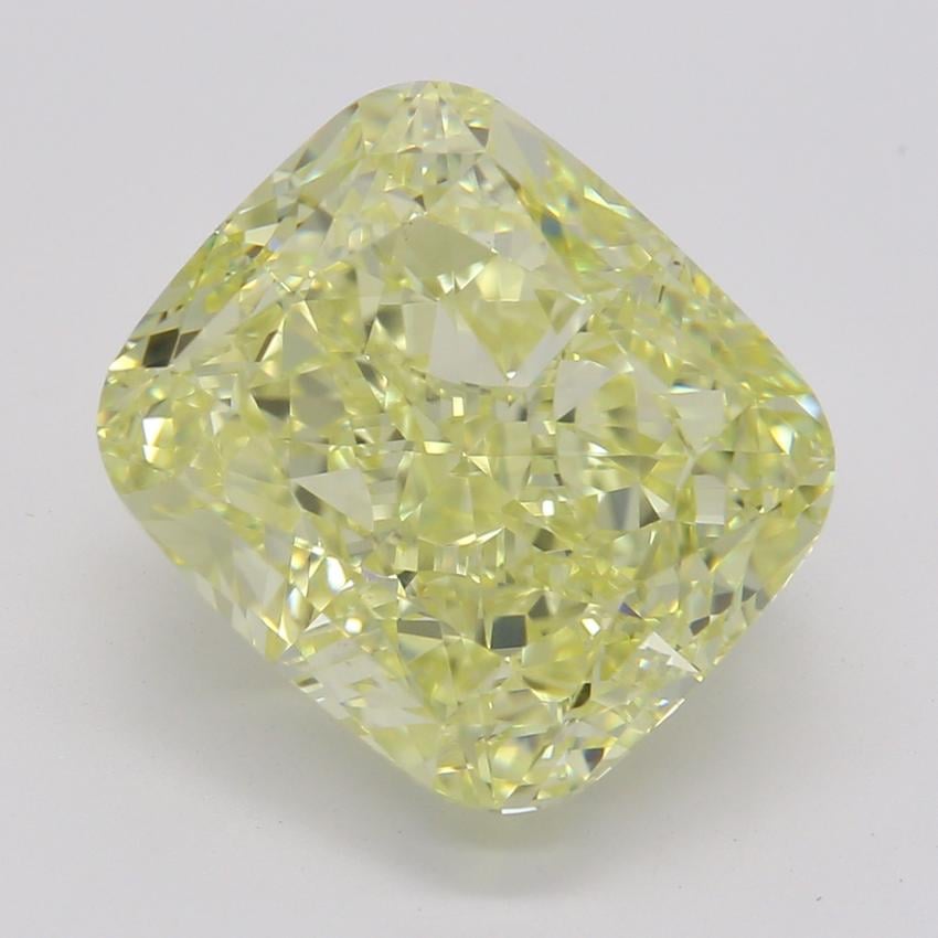 4.51 Ct. Fancy Yellow Cushion Diamond