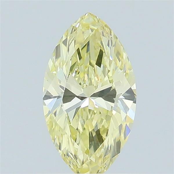 0.48 Ct. Fancy Light Yellow Marquise Lab Grown Diamond