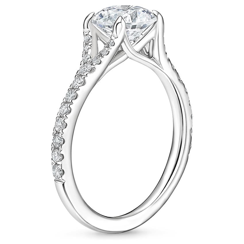 18K White Gold Felicity Diamond Ring (1/4 ct. tw.), large side view