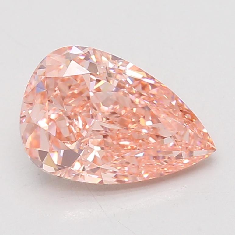3.04 Ct. Fancy Vivid Pink Pear Lab Grown Diamond