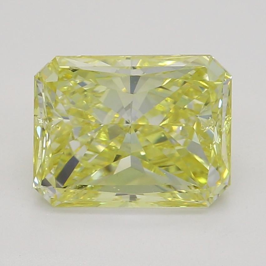 1.12 Ct. Fancy Intense Yellow Radiant Diamond
