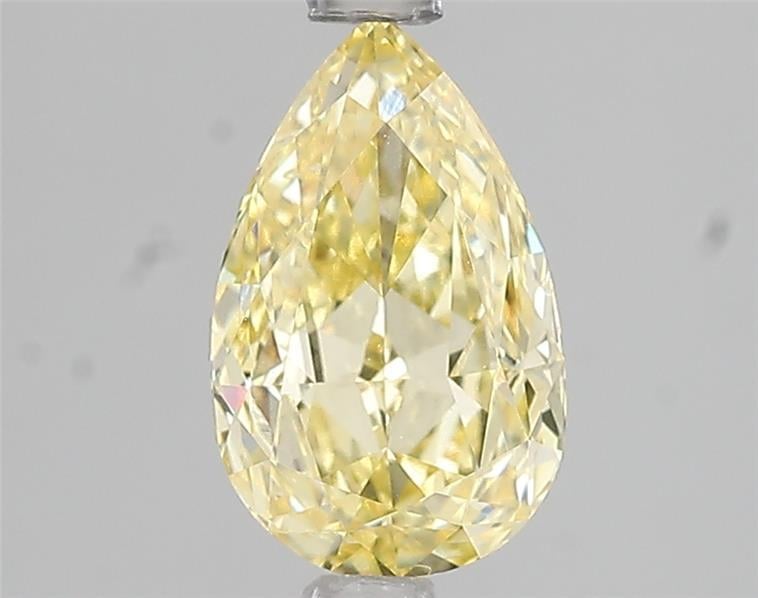 1.57 Ct. Fancy Intense Yellow Pear Lab Grown Diamond