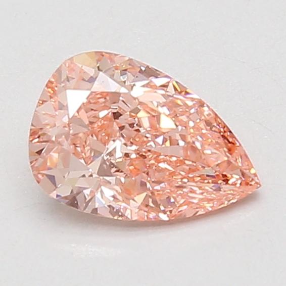 1.09 Ct. Fancy Vivid Pink Pear Lab Grown Diamond
