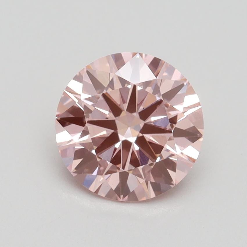 1.31 Ct. Fancy Intense Pink Round Lab Grown Diamond