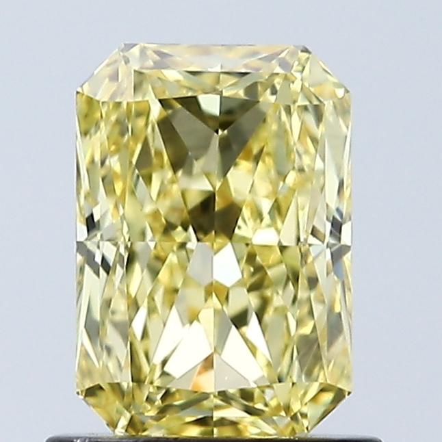 1.06 Ct. Fancy Vivid Yellow Radiant Lab Grown Diamond