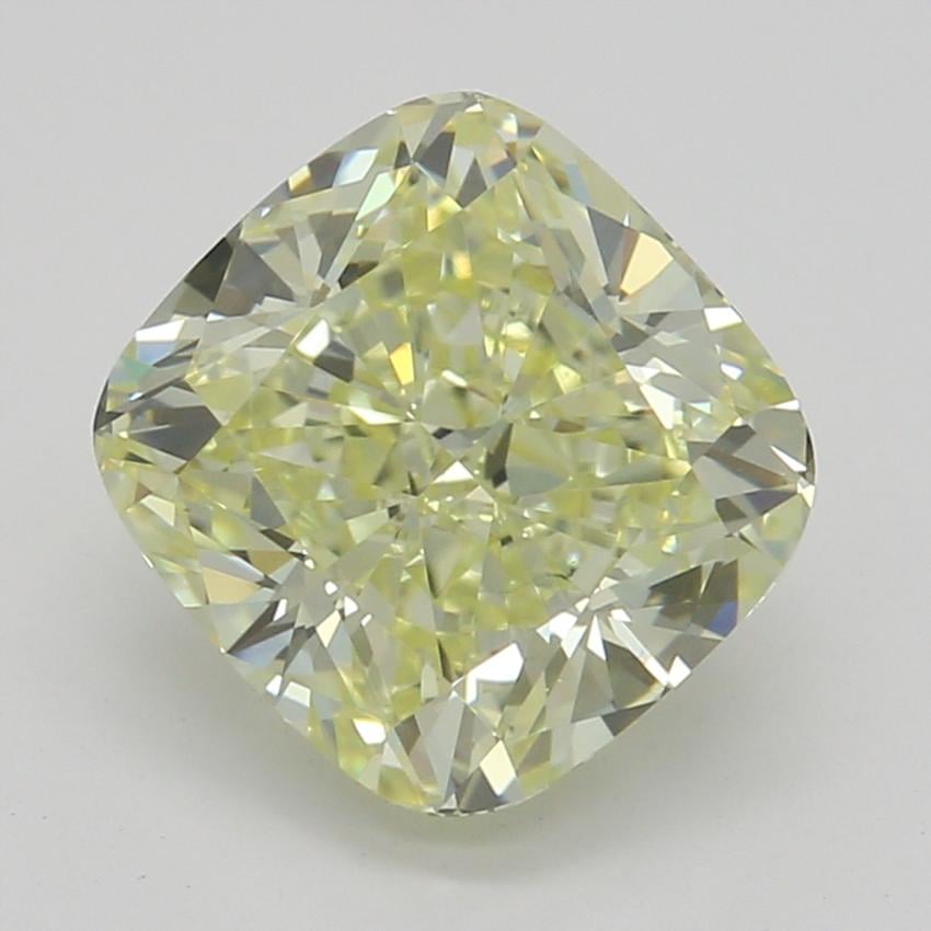 1.54 Ct. Fancy Light Yellow Cushion Diamond