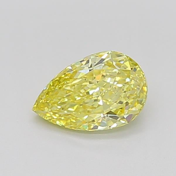 1.20 Ct. Fancy Intense Yellow Pear Lab Grown Diamond