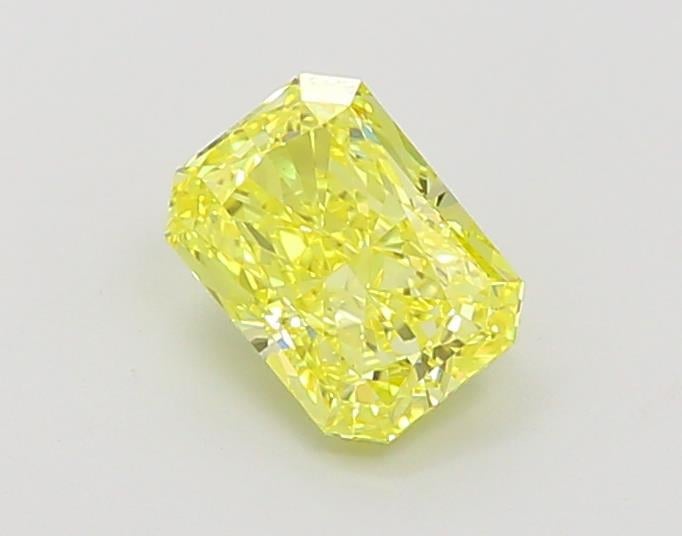 1.01 Ct. Fancy Vivid  Yellow Radiant Lab Grown Diamond