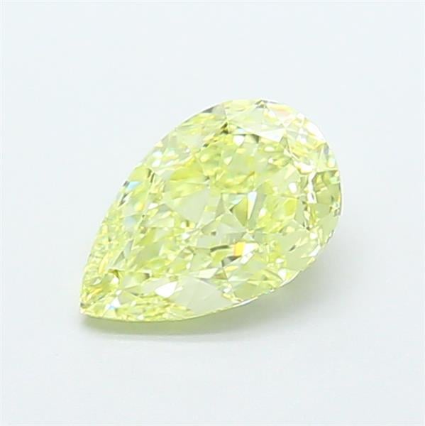 1.24 Ct. Fancy  Yellow Pear Lab Grown Diamond