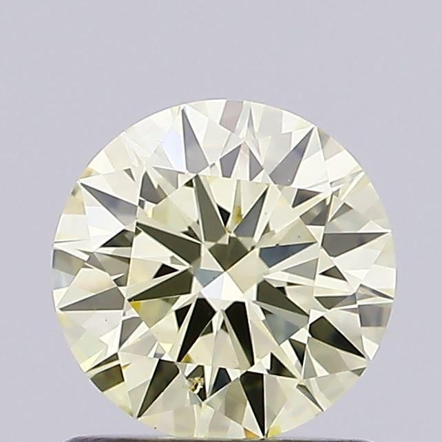 1.00 Ct. Fancy Light Yellow Round Lab Grown Diamond