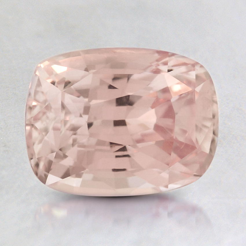 8x6mm Peach Cushion Sapphire