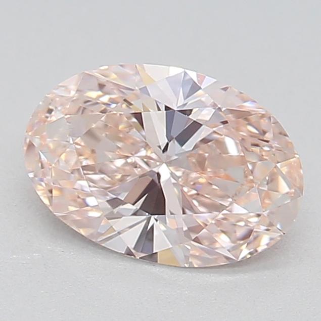 0.50 Ct. Fancy Light Pink Oval Lab Grown Diamond