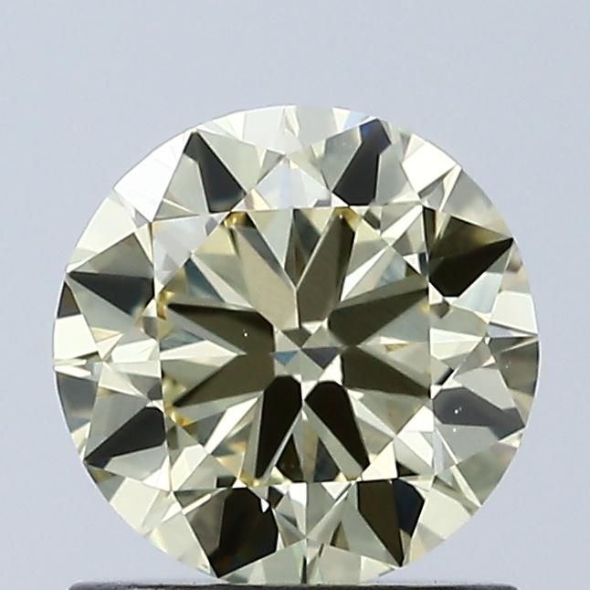 1.00 Ct. Fancy Light Yellow Round Lab Grown Diamond