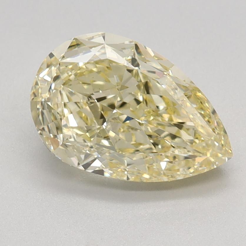 1.44 Ct. Fancy Intense Yellow Pear Lab Grown Diamond