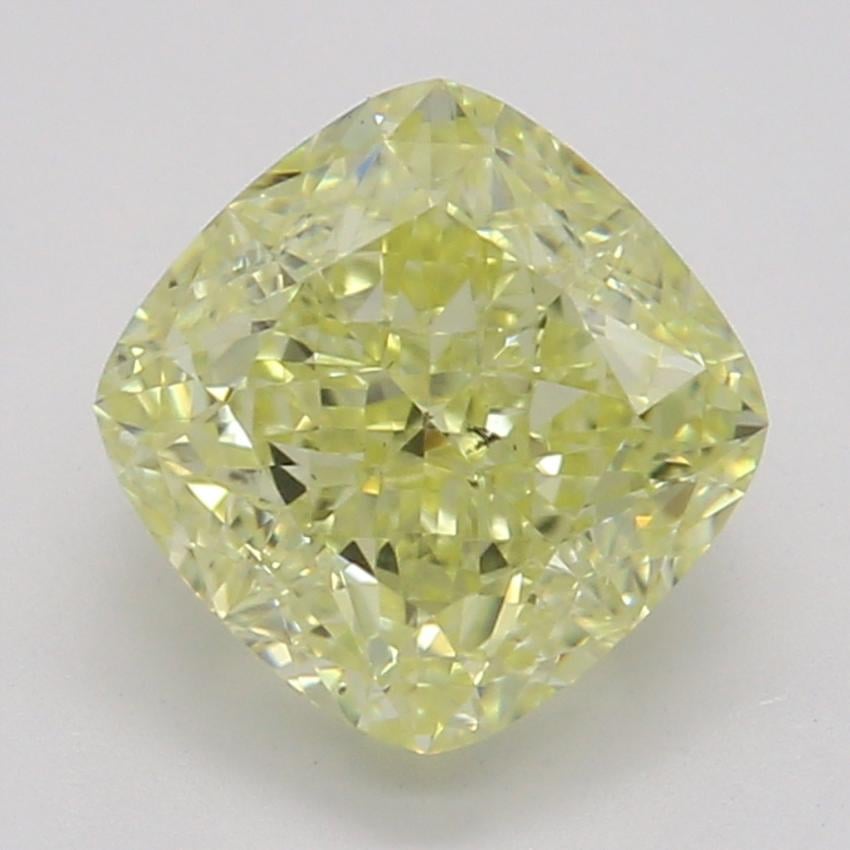 1.02 Ct. Fancy Yellow Cushion Diamond