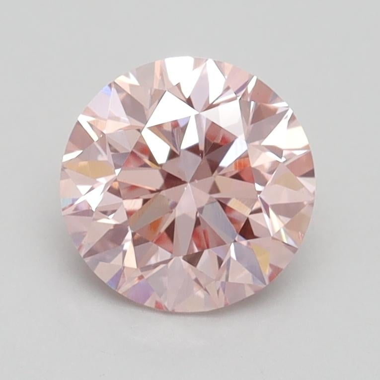 1.30 Ct. Fancy Intense Pink Round Lab Grown Diamond