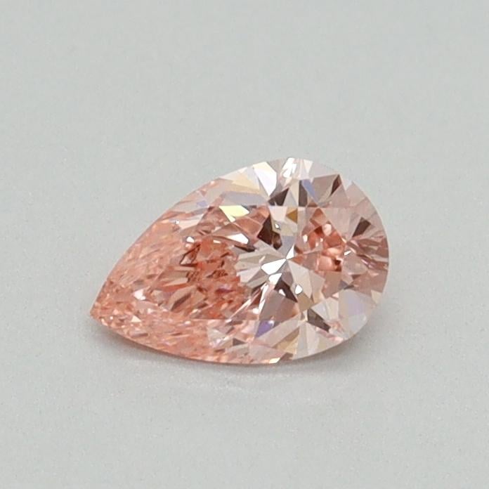 0.31 Ct. Fancy Vivid Pink Pear Lab Grown Diamond