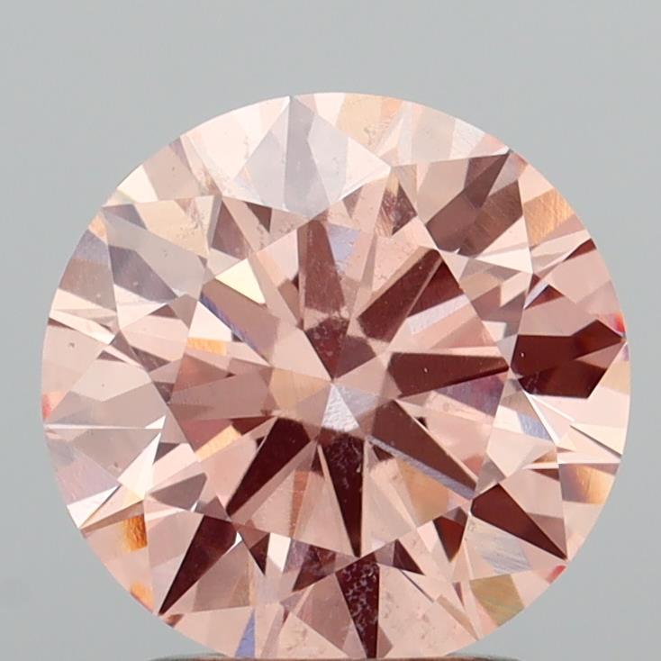 2.12 Ct. Fancy Intense  Pink Round Lab Grown Diamond