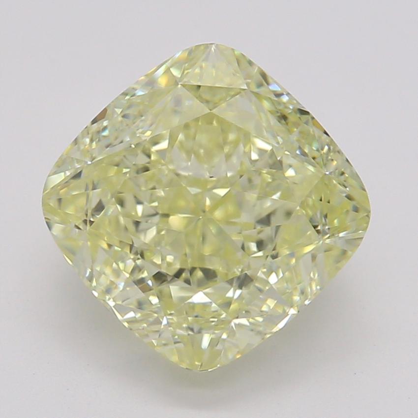 2.01 Ct. Fancy Yellow Cushion Diamond