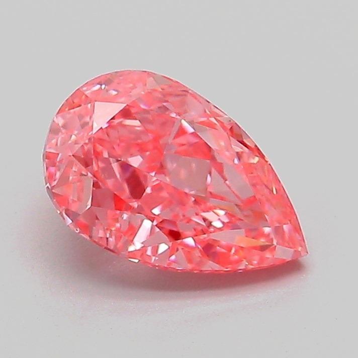 1.07 Ct. Fancy Vivid Pink Pear Lab Grown Diamond