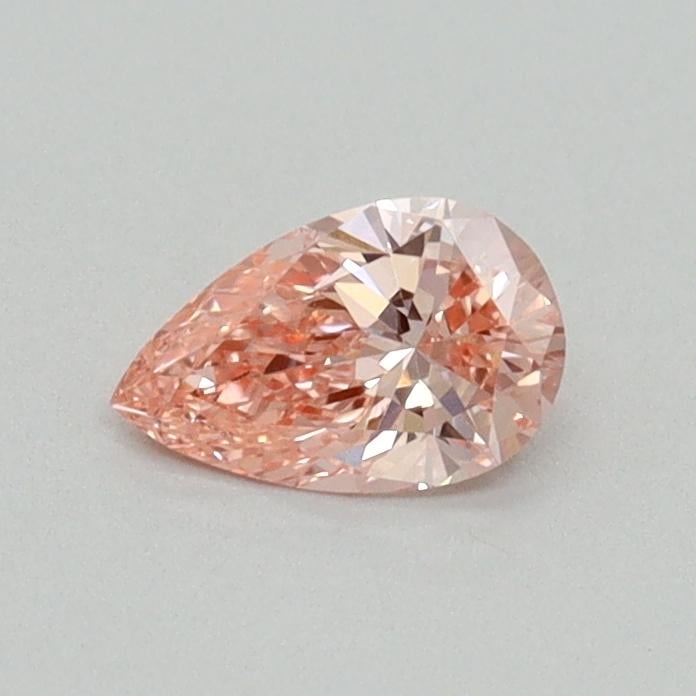 0.33 Ct. Fancy Vivid Pink Pear Lab Grown Diamond