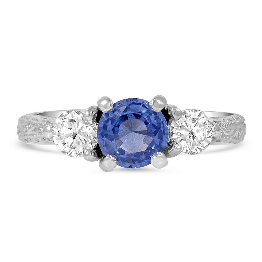 Edwardian Sapphire Vintage Ring | Christi | Brilliant Earth