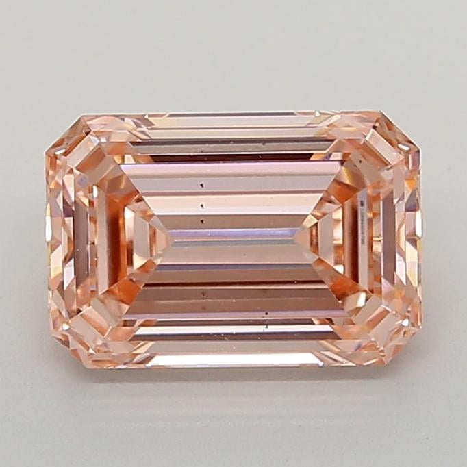 3.08 Ct. Fancy Intense  Pink Emerald Lab Grown Diamond
