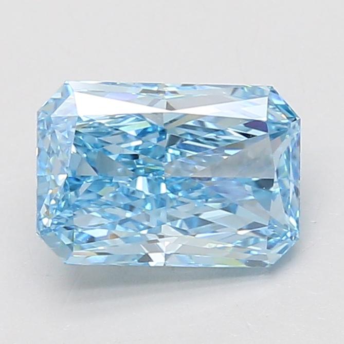 2.05 Ct. Fancy Vivid Blue Radiant Lab Grown Diamond