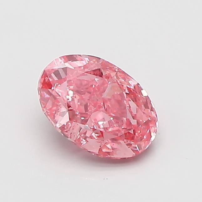 1.02 Ct. Fancy Vivid  Pink Oval Lab Grown Diamond