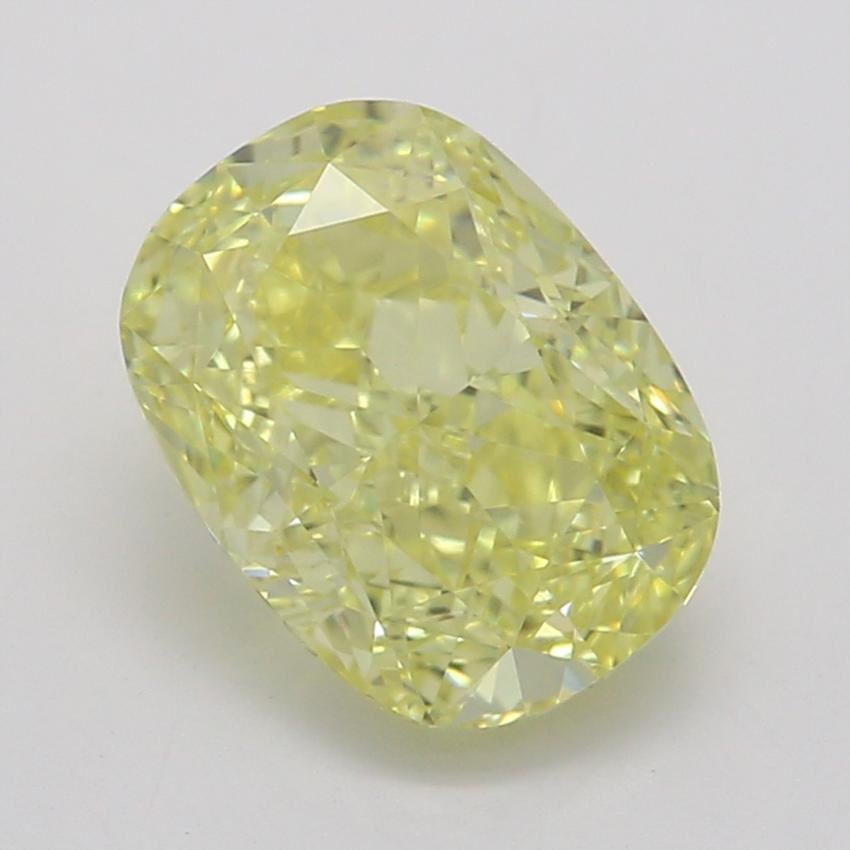 1.16 Ct. Fancy Intense Yellow Cushion Diamond