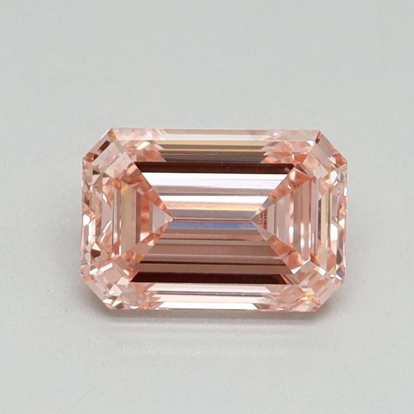 1.06 Ct. Fancy Intense Pink Emerald Lab Grown Diamond