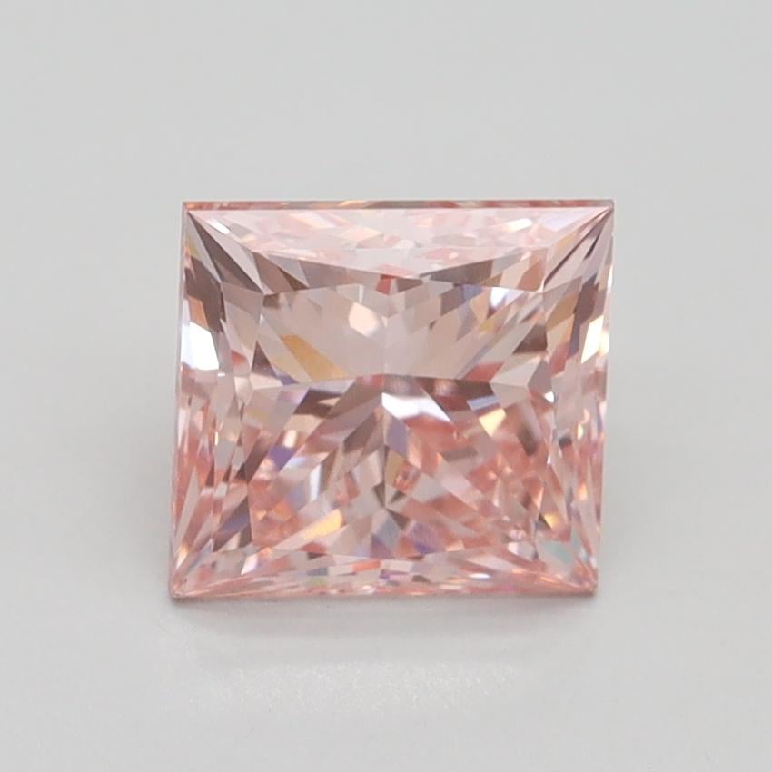 1.82 Ct. Fancy Intense Pink Princess Lab Grown Diamond