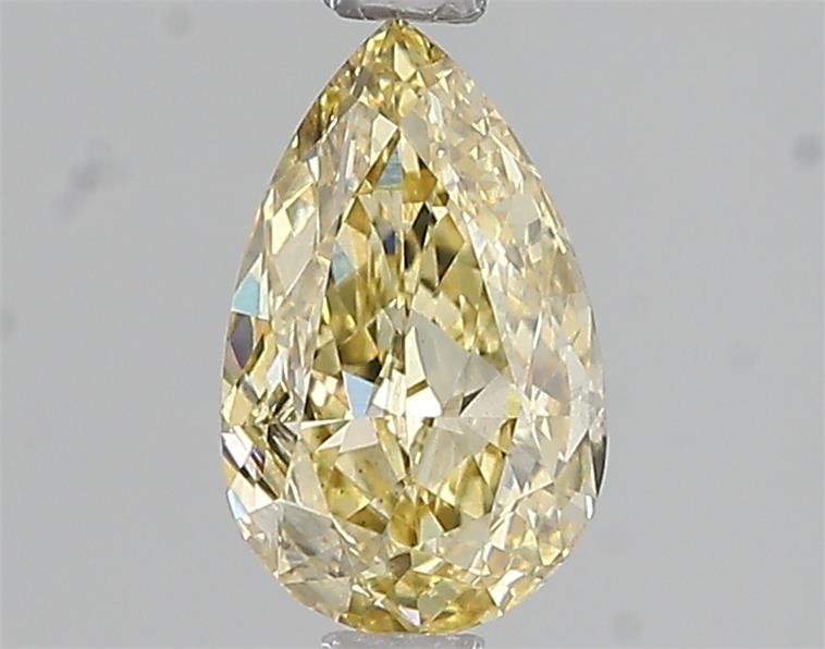 1.04 Ct. Fancy Intense Yellow Pear Lab Grown Diamond