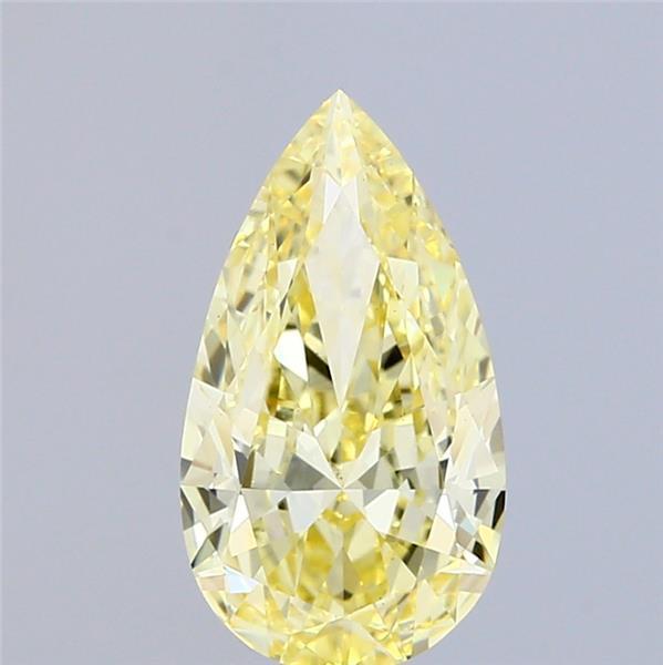 1.50 Ct. Fancy Yellow Pear Lab Grown Diamond