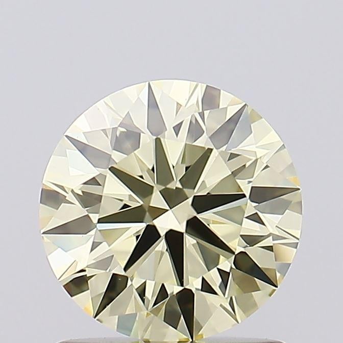 1.08 Ct. Fancy Light Yellow Round Lab Grown Diamond