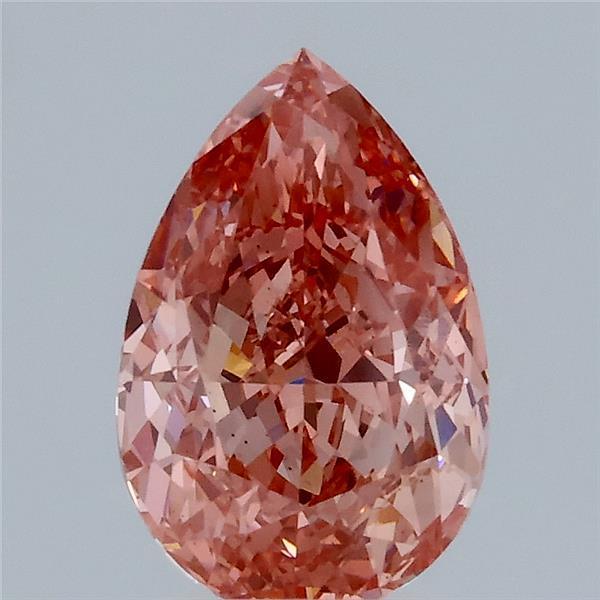 1.67 Ct. Fancy Vivid Pink Pear Lab Grown Diamond