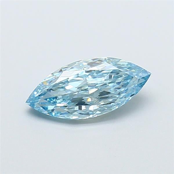 1.01 Ct. Fancy Vivid  Blue Marquise Lab Grown Diamond