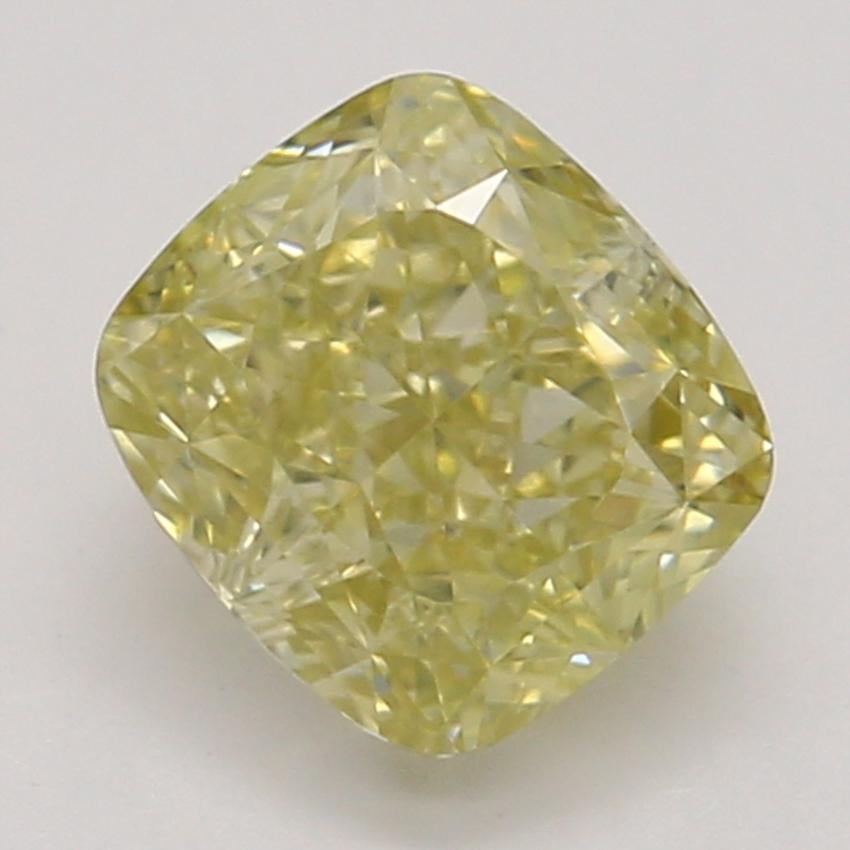 0.63 Ct. Fancy Brownish Yellow Cushion Diamond