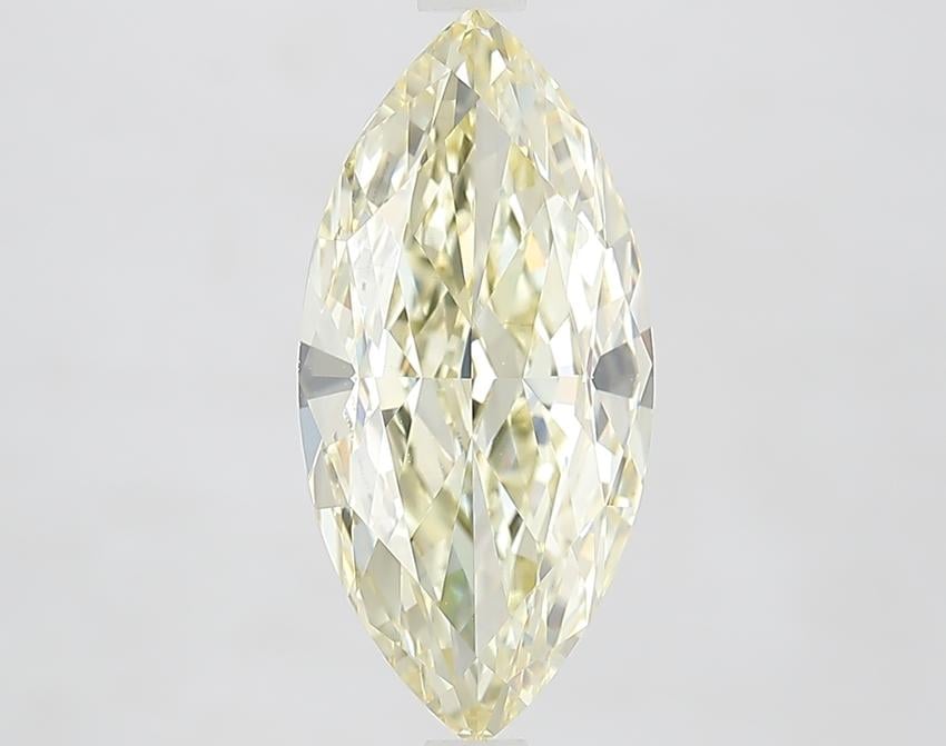 3.55 Ct. Fancy Light Yellow Marquise Lab Grown Diamond