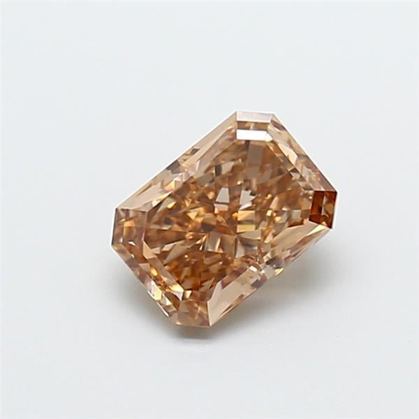 1.15 Ct. Fancy Light Brown Radiant Lab Grown Diamond