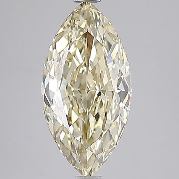 3.53 Ct. Fancy Yellow Marquise Lab Grown Diamond