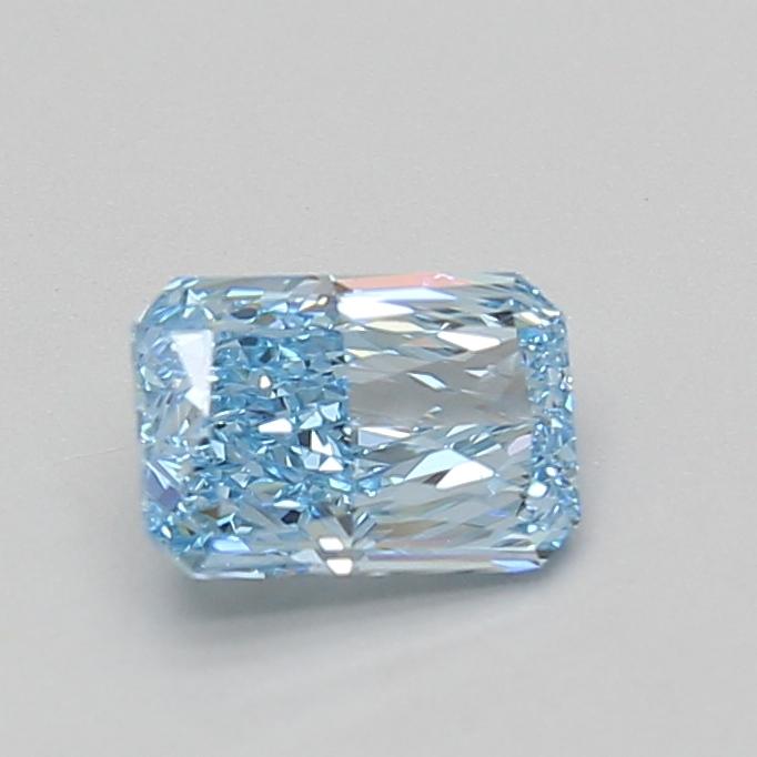 1.03 Ct. Fancy Vivid Blue Radiant Lab Grown Diamond