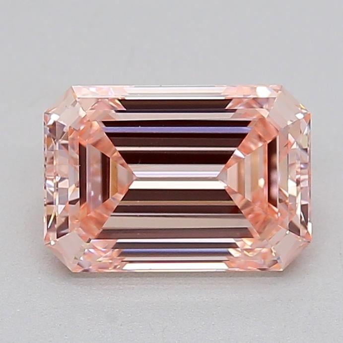 1.55 Ct. Fancy Intense  Pink Emerald Lab Grown Diamond
