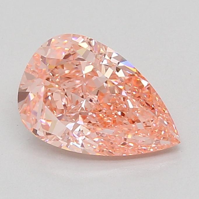2.06 Ct. Fancy Vivid Pink Pear Lab Grown Diamond